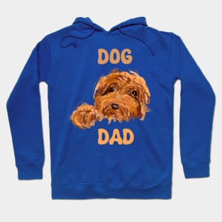 Dog Dad adorable puppy dog Hoodie